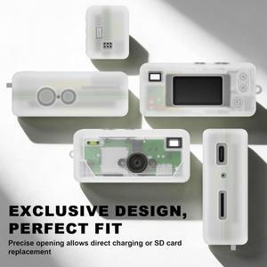 코닥 차메라 키체인 디지털 블라인드 박스용 실리콘 케이스, 사진 미니 슬리브 - 포함되지 않음