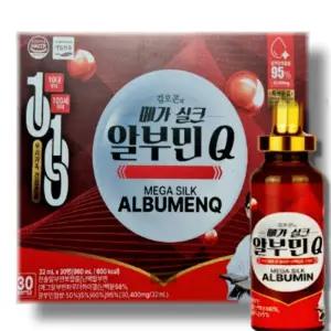 김오곤 메가실크 알부민Q 30병 4박스