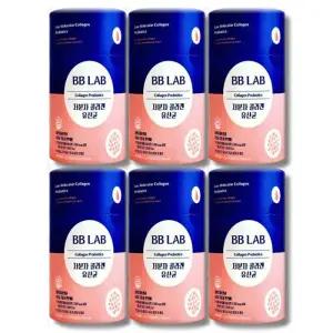 비비랩 저분자 콜라겐 유산균 2g x 100포 6통