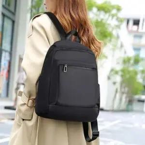 여성 기본 베이직 스타일 깔끔한 캐주얼 백팩 가방
