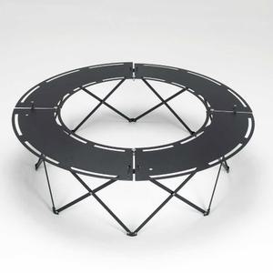 캠핑 테이블 화로 접이식 육각 휴대용 감성 차박 보조 메쉬 스텐