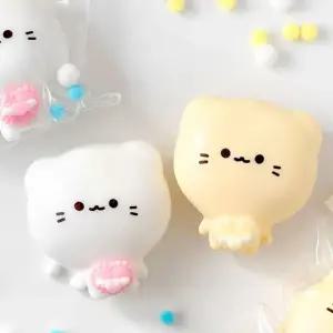 몰랑빵빵 고양이 (랜덤발송)말랑이,스퀴시,촉감놀이