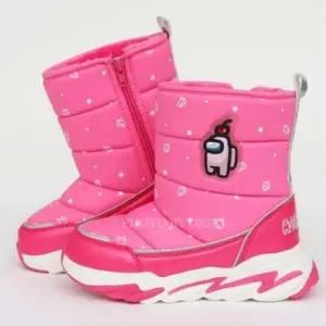 캐릭터 쿠잉 패딩 방한 부츠 여아동 털신발 (WFGEMD7)