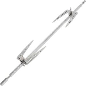 바비큐 로티세리 치킨 가정 요리용 스테인리스 스틸 에어프라이어 포크 - 금속 요리 도구 세트를 굽는