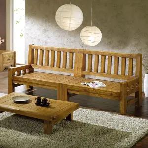 [마루엔개비] 우리목 원목마루 소파4인