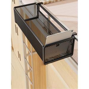 침대 걸이식 필요 수납 정리대 기숙사 대용량 소재 바구니 침구 무타공 설치 철제