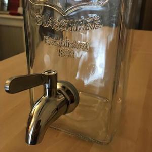 304 스테인리스강 와인 통 교체 수도꼭지 음료 주스 물 유리 항아리 커피 마개