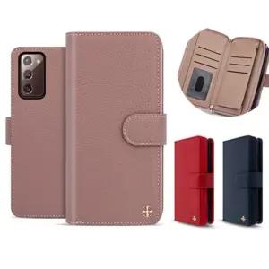 갤럭시 A24 천연가죽 vincen로고지퍼 A245 케이스