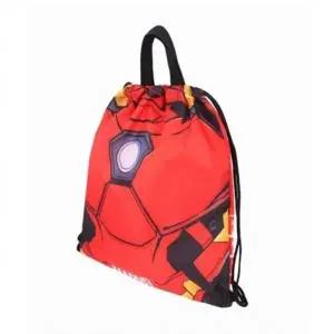(색상 레드)아이언맨 보조가방 학교 신발 주머니 키즈 학원 가방