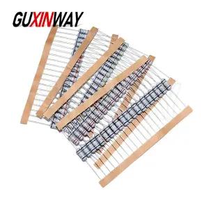 20개 1W 5% 권선 저항기 퓨즈 권선 저항 0.1R 0.33R 1R 2.2R 3R 4.7R 5.1R 6.8R 10R 22R 68R 100R 200R 510