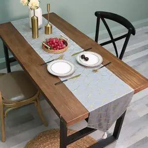 [콩심팥심]스퀘어 테이블 러너 식탁 커버 180x35cm