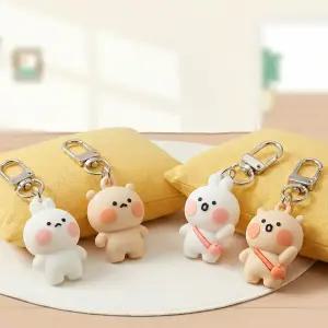 곰돌찡이랑 토끼찡 커플 키링 (옵션 2종)