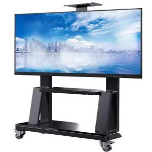 대형 티비 거치대 모니터 이동식 높이조절 브라켓