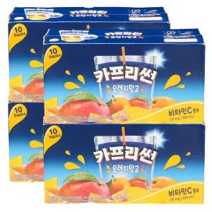 농심 카프리썬 오렌지망고 200ml 40개
