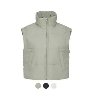 [폴햄] 여성 알래스카 크롭 패딩 베스트_PHE1VP2710