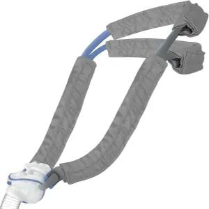 4개의 PCS 새틴 CPAP 마스크 스트랩 커버 편안한 P10 비강 베개 헤드기어에 맞는 실크 쿠션 붉은 자국