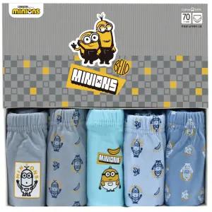 미니언즈 3호 면 100% 남아 삼각 아동팬티 5매입
