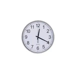 클래식 YGJ313Y2 미니 소형 원형 무소음 일반 숫자 벽시계 실버