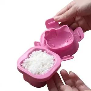 주먹밥틀 겸 계란틀 몰드성형 세트 도시락꾸미기 Q540