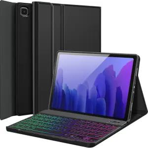 삼성 갤럭시 탭 A7 10.4인치 2020(SM-T500/T505/T507) 태블릿 A7용 7색 무지개 백라이트 탈착식 블루투스