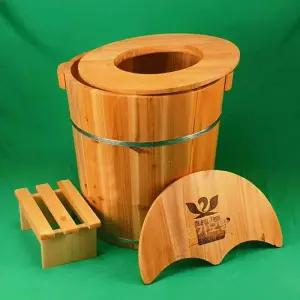 가정용 편백나무 히노끼 나무 족욕기 족탕 족욕통 족욕 각탕기