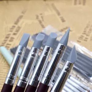 실리콘 브러쉬 5개세트 실리콘붓 3사이즈 레진 점토