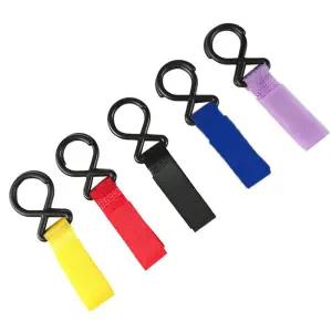 (무료배송) 유모차 후크걸이 찍찍이 더블 고리 다용도 DD-12508