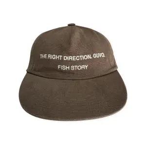 GUVO Fish story vintage cap brown