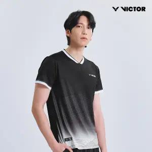 빅터 VICTOR 아울렛 남성 반팔 티셔츠 VT25AGW004M 배드민턴 탁구 스쿼시 스포츠웨어 (VT25AGW004M)