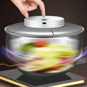 전동 야채탈수기 샐러드 가정용 스피너 탈수통 짤순이 탈수기