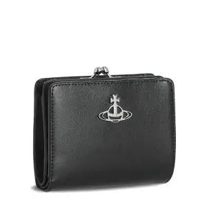 [비비안웨스트우드] ORB 로고 5115002YW L001N N401 비비안 웨스트우드 사피아노 가죽 프레임 포켓 반지갑