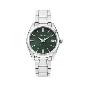 [신세계라이브쇼핑]세이코 SUR527P1 클래식 아날로그 라운드 남성 메탈시계