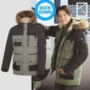 [콜핑] 앨버트 남성 겨울 중기장 헤비덕다운자켓 RDS 오리털패딩 (KTO8566M)