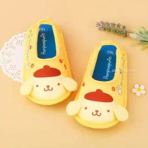 폼폼푸린 미끄럼방지 덧신 슬리퍼 (WFK80P4)