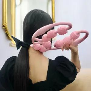 (핑크) Jpar 종아리 롤러 마사지기/안마/다리/마사지/어깨/맛사지/복부/핸드/허리/무릎/지압/어께/뱃살