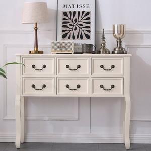 현관 거실 엔틱 콘솔 복도콘솔 인테리어 호두색 협탁 원목 테이블 빈티지 블랙