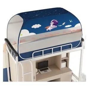 이층침대 텐트 기숙사 2층 싱글 동굴 난방 수면 돔 보온 돔텐트 방한 접이식 실내 침대용