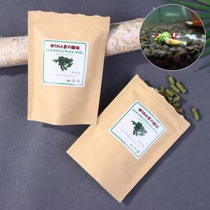 1봉지 35g 크리스탈 레드 새우 사료 천연 시금치 혼합 성분 수족관 어항