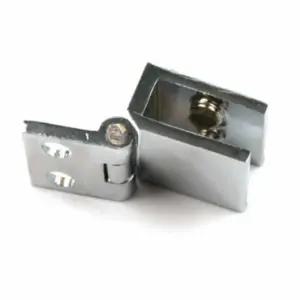 유리 경첩 싱글 90도 자재 문힌지유리문 문경첩 도어 장식장 문부속 문부품 브라켓