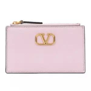 [명품]  V로고 지퍼 카드지갑 3W2P0W17 SNP 6E0