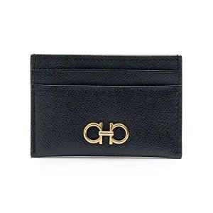 [명품] 페라가모 간치니 카드지갑 22 0007 NERO 742164