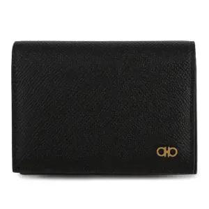 [명품] 페라가모 간치니 카드홀더 66 1665 BLACK 784673