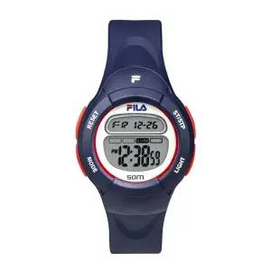 [신세계라이브쇼핑]휠라 38-213-001 여성 어린이 우레탄 밴드 전자 손목 시계