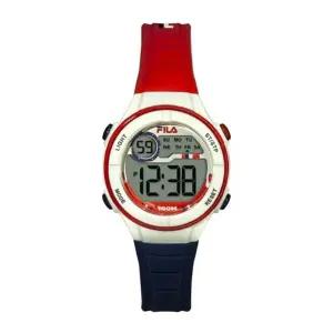 [신세계라이브쇼핑]휠라 38-205-003 여성 어린이 실리콘 밴드 전자 손목 시계