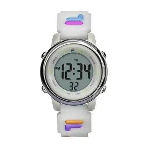 [신세계라이브쇼핑]휠라 38-218-005 여성 어린이 실리콘 밴드 전자 손목 시계