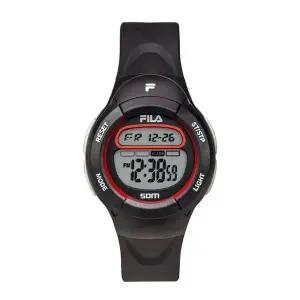 [신세계라이브쇼핑]휠라 38-213-002 여성 어린이 우레탄 밴드 전자 손목 시계