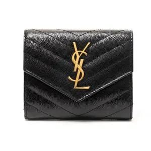 [명품] 퀼티드 컴팩트 3단 모노그램 반지갑 403943 BOW01 1000