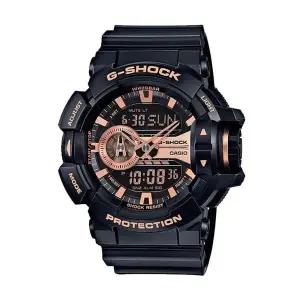 [신세계라이브쇼핑]지샥 GA-400GB-1A4 빅페이스 남성 우레탄 아날로그 전자 시계