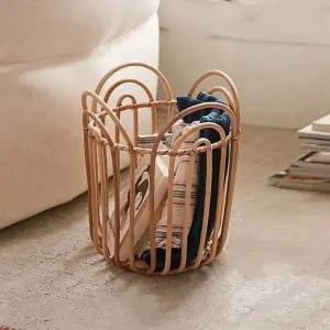 빨래 라탄 32cm 수납바구니 (WFHJIP2)