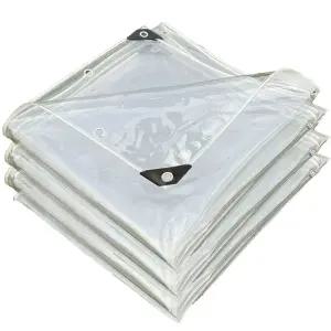 투명 방수포 대형 캠핑 커텐 옥상 하우스 천막 텐트 차양 캐노피